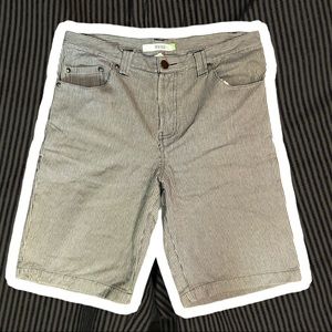 Heritage 1981 tan pinstriped shorts // MUST BUNDLE